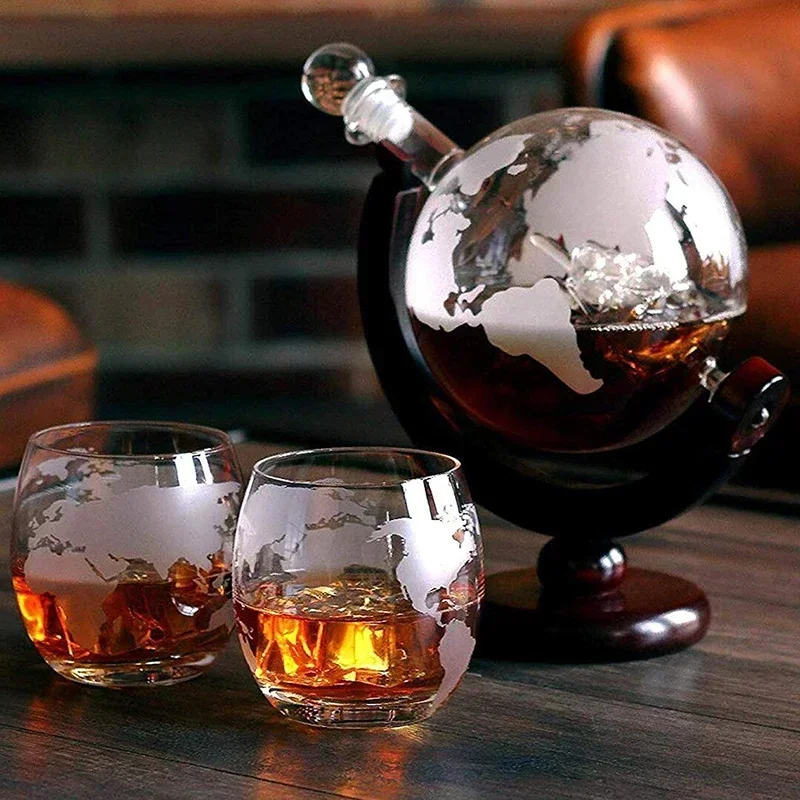 Decanter Globe Set - Set creativo di decanter a globo