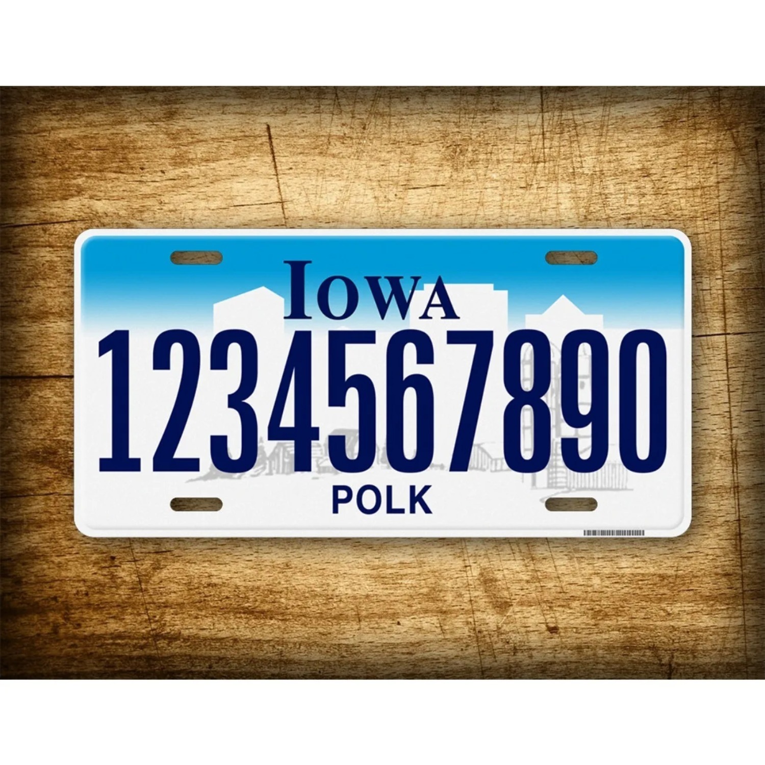 Home Bar Signs - Insegna in Metallo Vintage Personalizzata dell'Iowa,