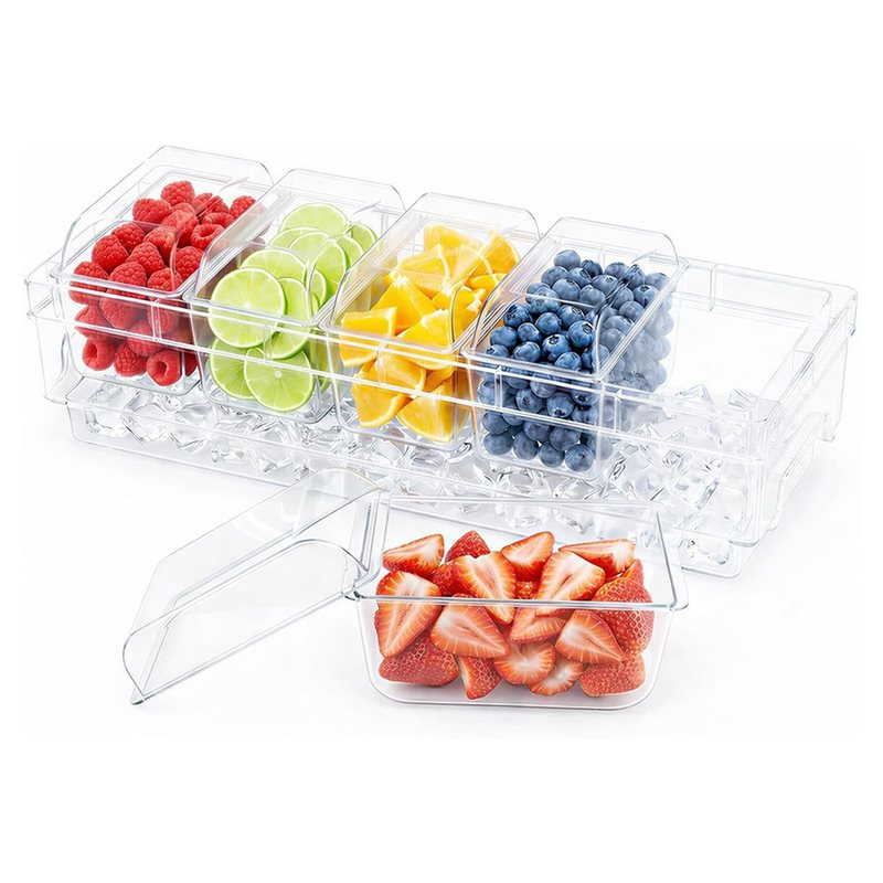 Garnish Tray Set - DTA4 - Per forniture da bar,