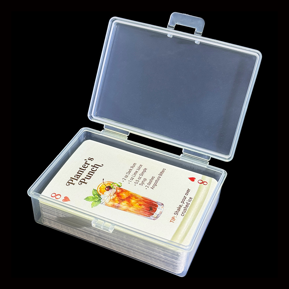 Mazzo di 54 Carte con Ricette  - Cocktail Recipe Book recensione e prezzo