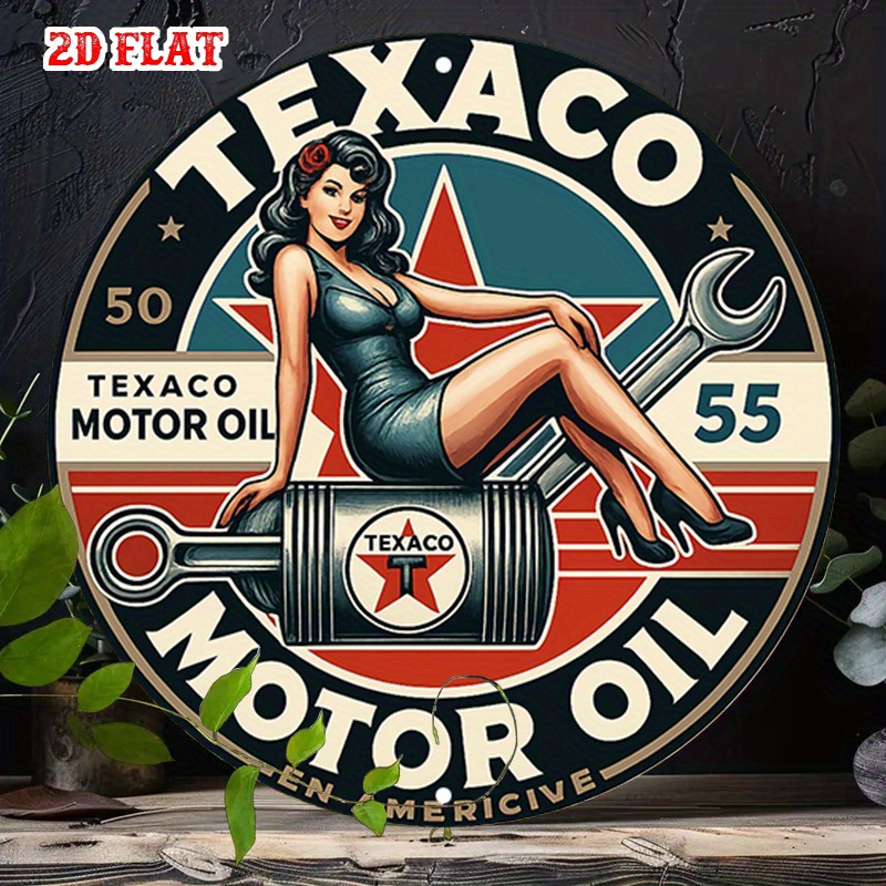 Targa rotonda in metallo, deco - Home Bar Signs recensione e prezzo