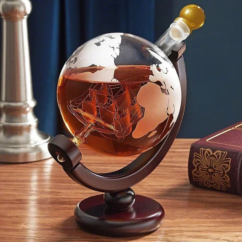 Set decanter a globo creativo  - Decanter Globe Set recensione e prezzo
