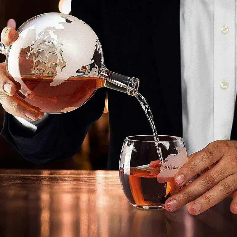 Set Decanter Creativo a Forma  - Decanter Globe Set recensione e prezzo