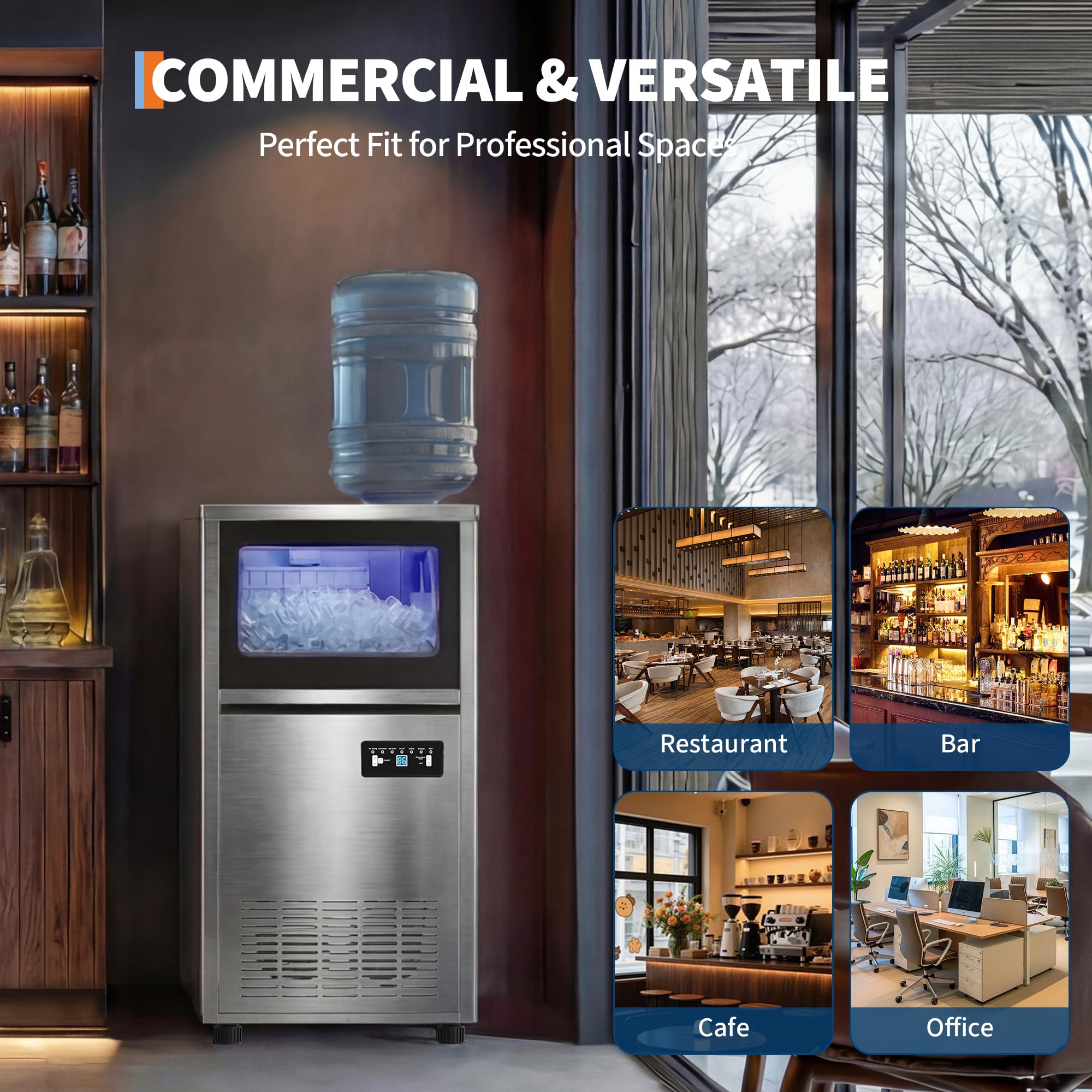 Macchina per il ghiaccio comme - Home Bar And Counter recensione e prezzo