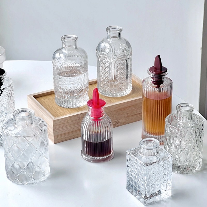 Bottiglia di salsa di vetro bi - Bitters Bottle Set recensione e prezzo