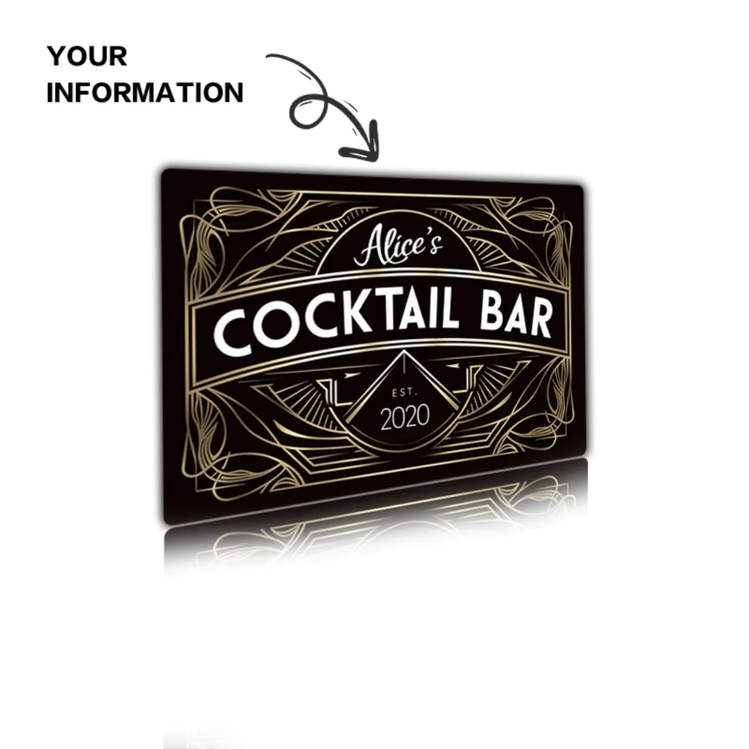 Insegna da Parete in Metallo P - Home Bar Signs recensione e prezzo